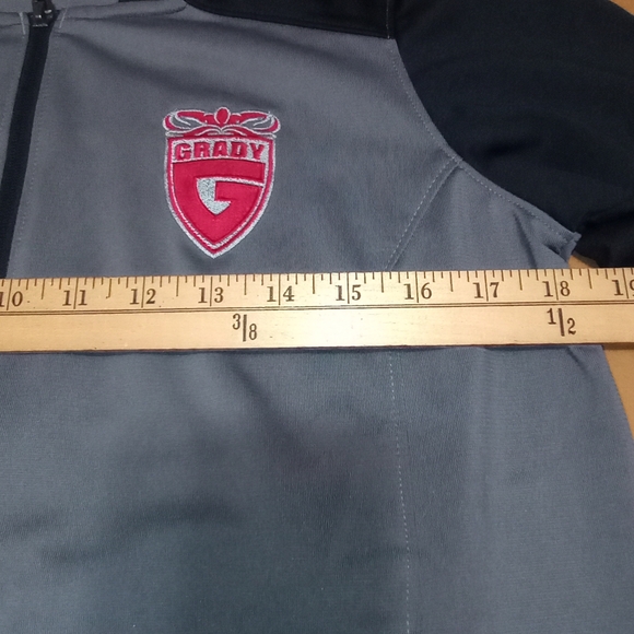 Grady Swim Team Midtown High School Atlanta Under Armour Zip Jacket Medium - Picture 10 of 12